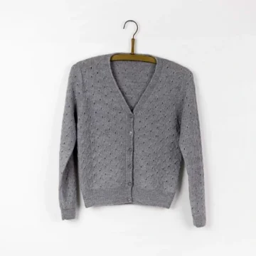 Garnpakke - Silver cardigan- Helga Isager