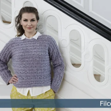Garnpakke - Erica - genser fra Filcolana
