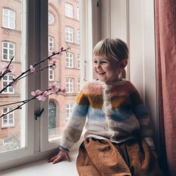 Sorbet Cardigan Mini av Mille Fryd - Garnpakke