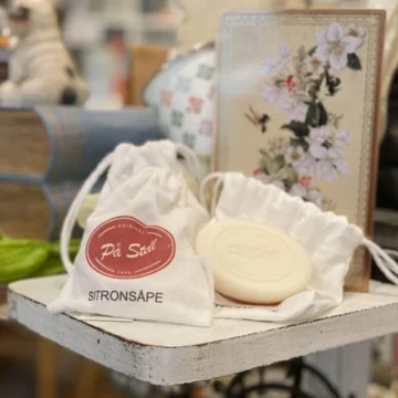 Sitronsåpe i pose fra På Stell