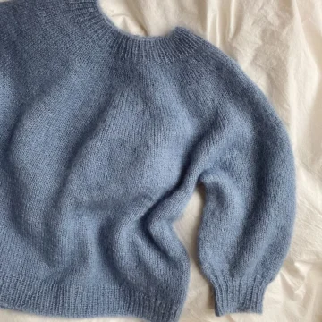 Novice Sweater Mohair Edition av PetiteKnit - Oppskrift