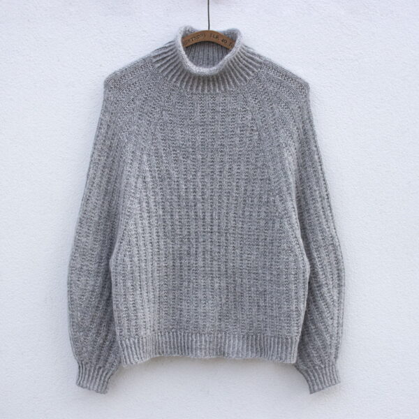 Ribbed Jumper av Anne Ventzel - Garnpakke - Bilde 3