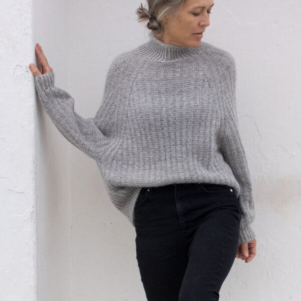 Ribbed Jumper av Anne Ventzel - Garnpakke