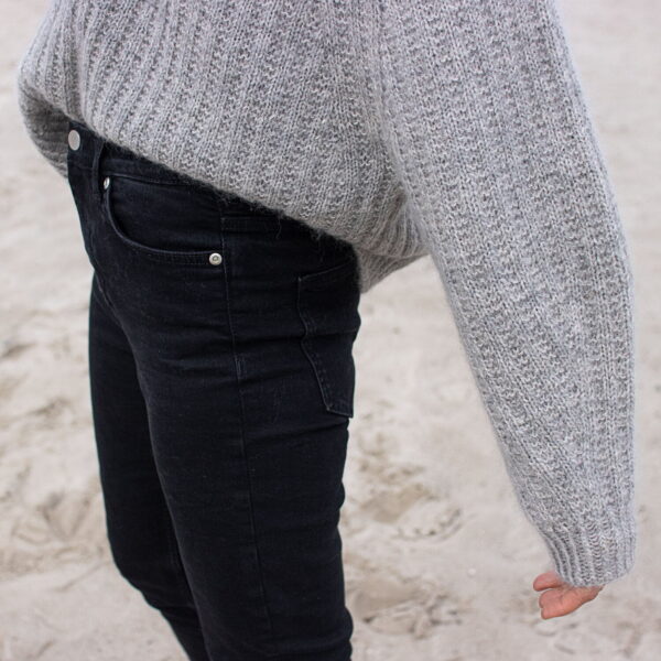 Ribbed Jumper av Anne Ventzel - Garnpakke - Bilde 4