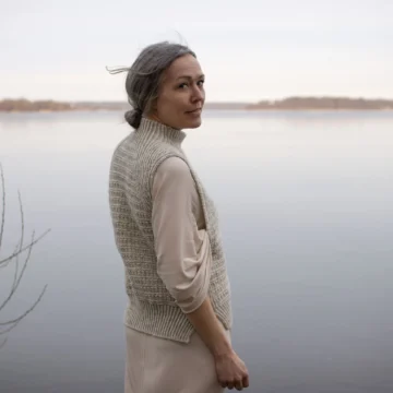 Slanting Slipover av Anne Ventzel - Garnpakke