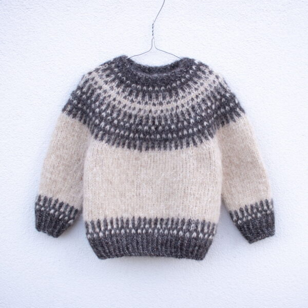 Badger Sweater av Anne Ventzel - Garnpakke barnemodell - Bilde 4