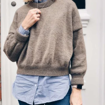 The Cashmere Sweater av Mille Fryd - Oppskrift