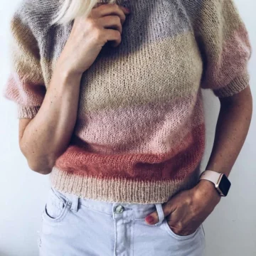 Sorbet Bluse av Mille Fryd - Oppskrift