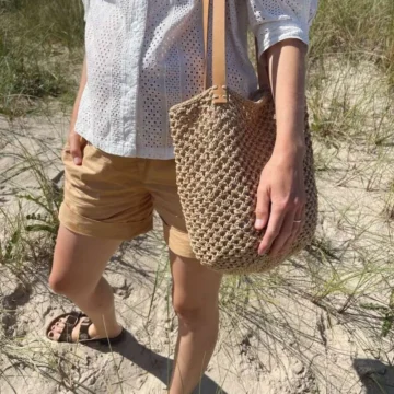 French Market Bag av PetiteKnit - Oppskrift