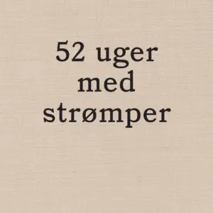 52 uger med strømper - den klassiske boken på dansk hos Fru Kvist