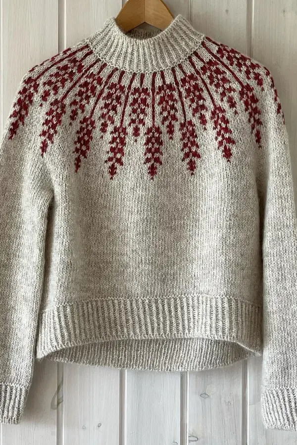 LUPIN Sweater av Hanne Rimmen - Garnpakke