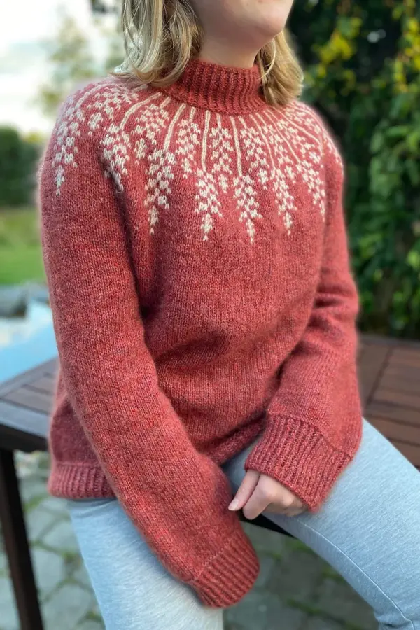 LUPIN Sweater av Hanne Rimmen - Garnpakke