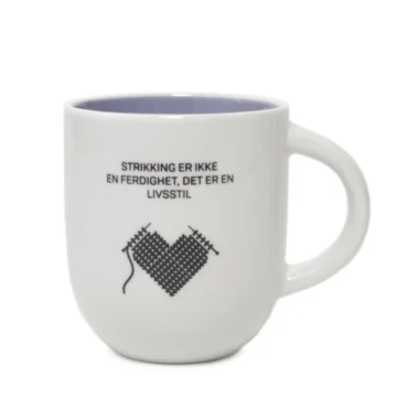 Kort og Godt Kopp (Lilla)