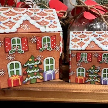 Boks pepperkakehus - stort