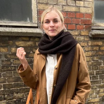 Sophie Shawl av Petiteknit - Oppskrift