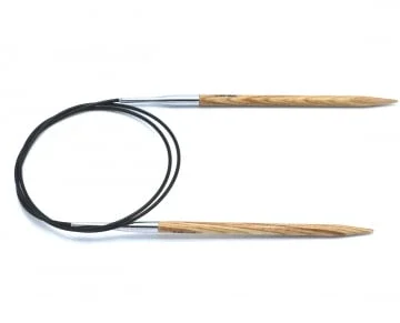 KnitPro natural rundpinne 12 mm 80 cm til Chunky strikk