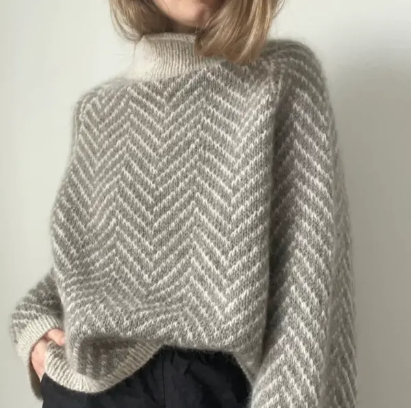 Obba Sweater av Aegyoknit – Garnpakke i garn fra Isager