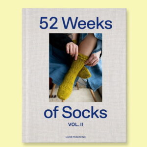 52 weeks of socks, engelsk bok, laine