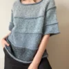 AegyoKnit Pado Tee Isager Palet Silk Mohair