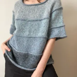 AegyoKnit Pado Tee Isager Palet Silk Mohair