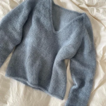 Cumulus Bluse av PetiteKnit - Oppskrift