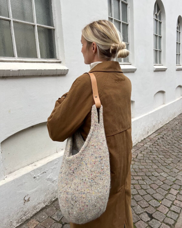 Terrazzo Bag av PetiteKnit i Isager Aran Tweed