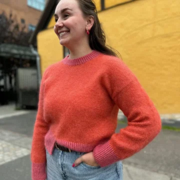 Flora pullover av Hanne Rimmen - Garnpakke