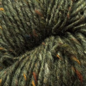 Isager Aran Tweed green