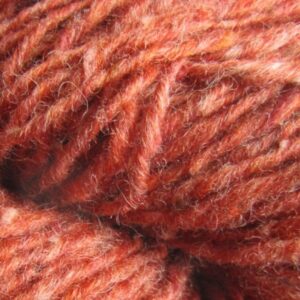 Isager Aran Tweed red